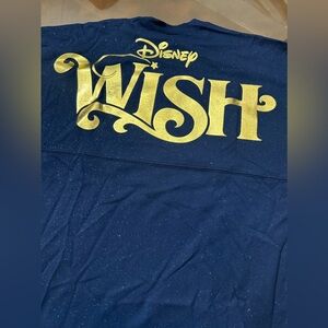 Disney Cruise line make a wish spirit jersey size medium new with tags